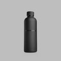 Matte-black insulated water bottle with a slim silhouette — BLACKVERSE