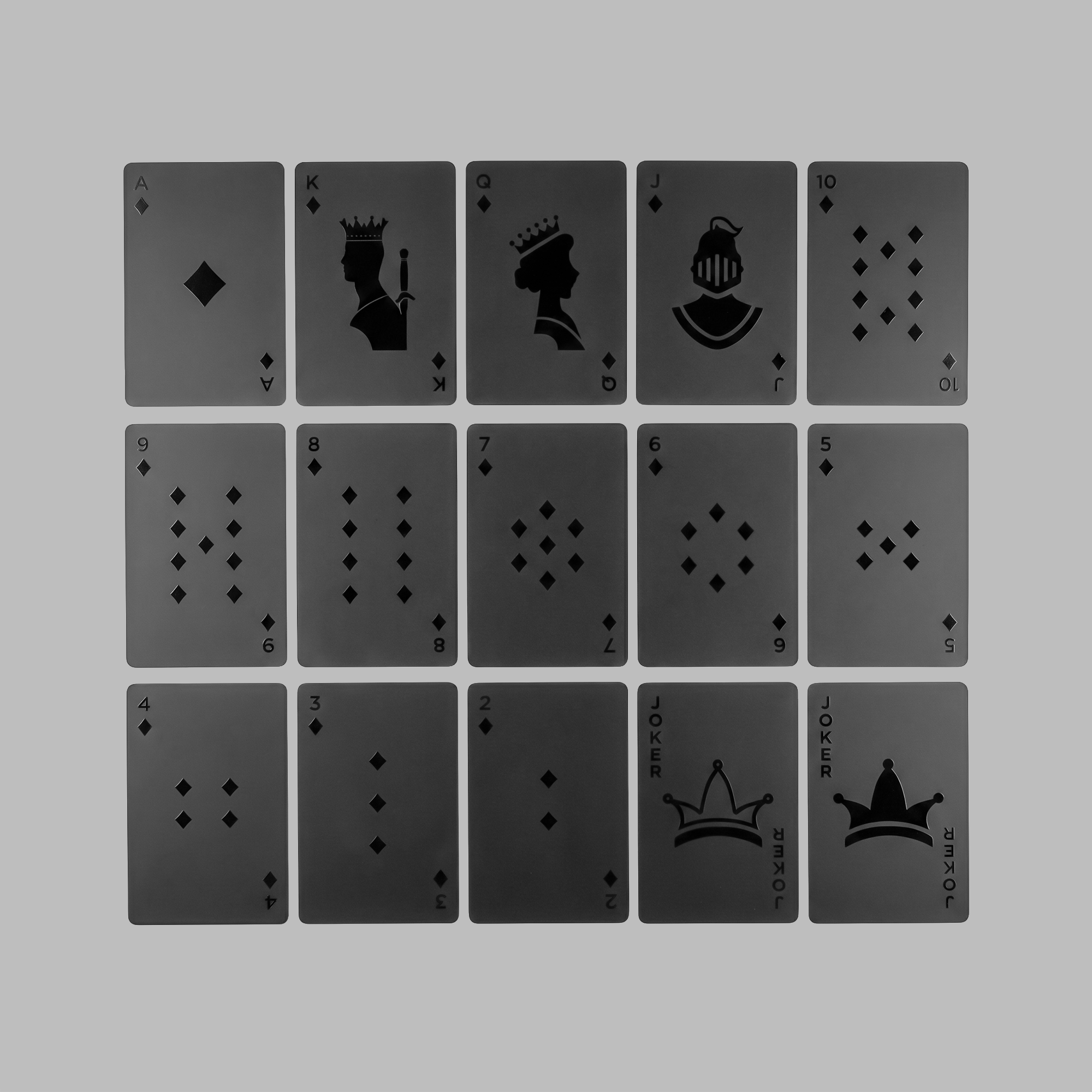 Black Playing Cards