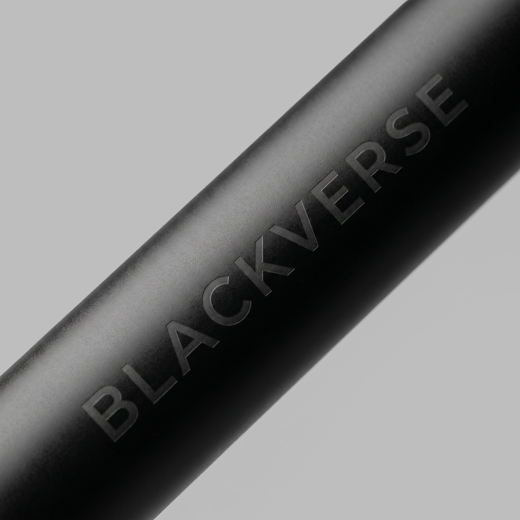 Slim black pre-roll holder, alternate angle — BLACKVERSE