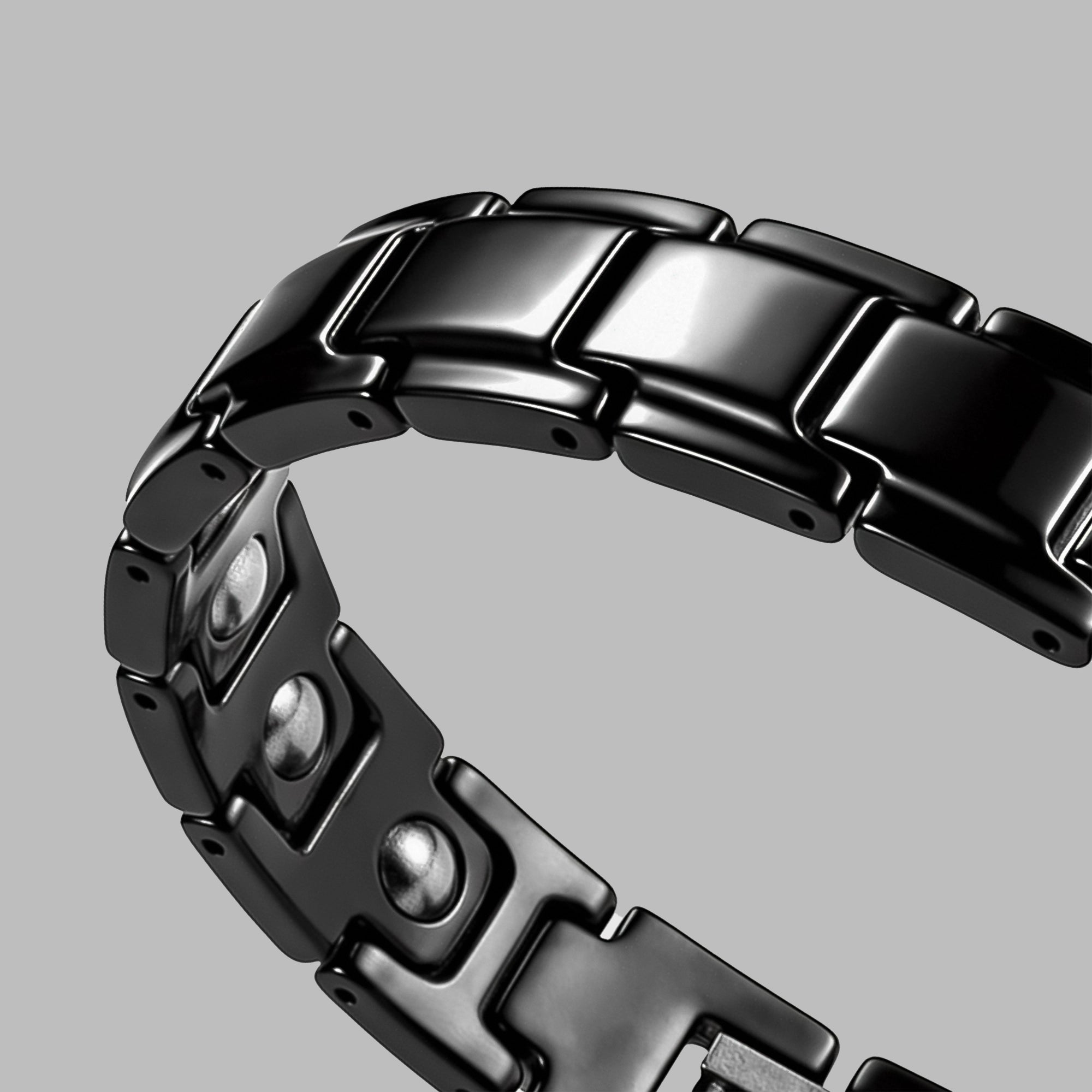 Onyx Tungsten Bracelet