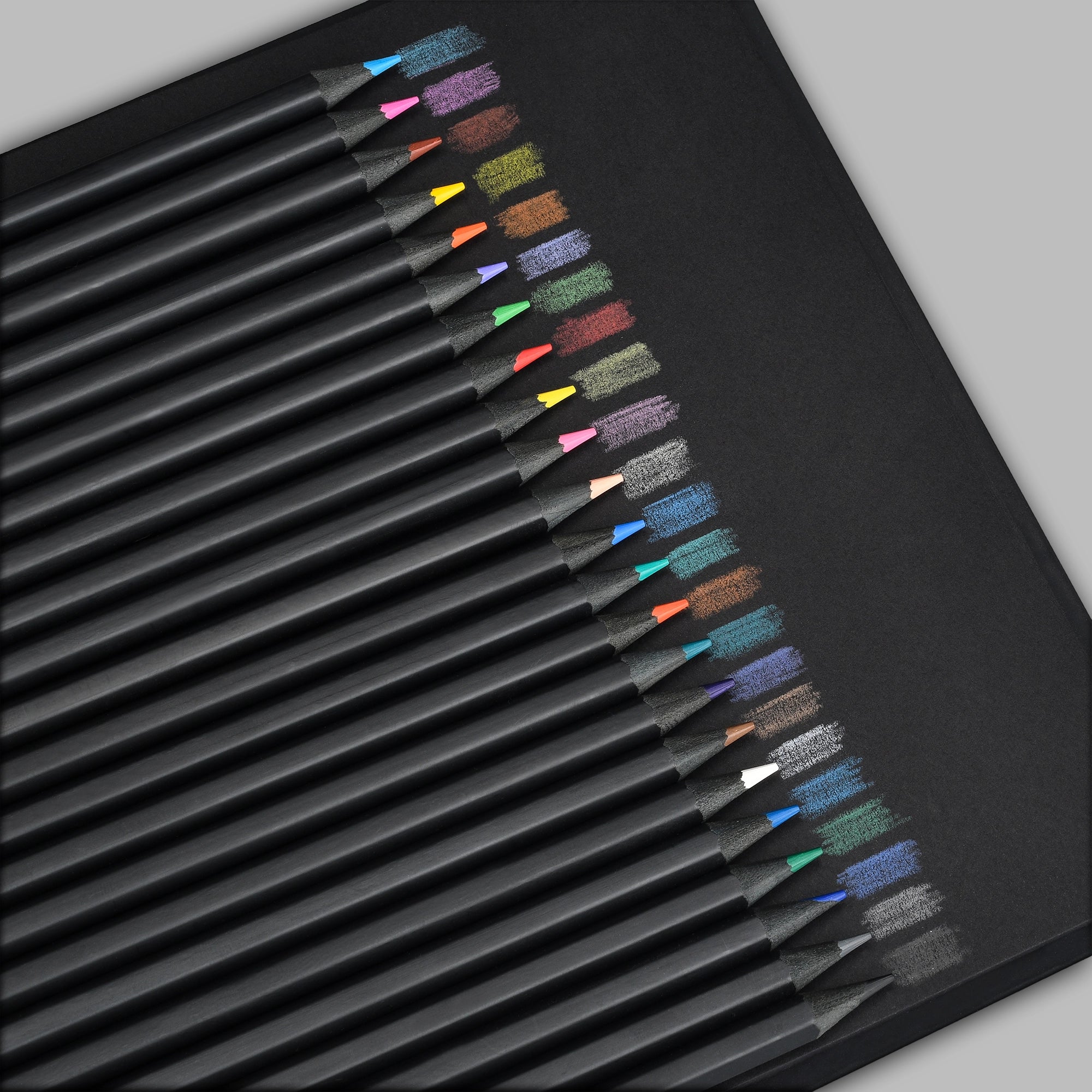 Black Color Pencils
